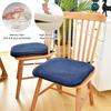 Seat Cushion With Straps Anti-skid Indoor Chair Pad Stool Mat Soft Breathable Comfortable For Home Office Kitchen Lounge