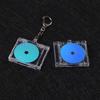 Mini CD Case Keychain for DIY Backpack Decor  Blank Album Shape 1PC Retro Music Album Pendant  Bag Hanging Accessory Creative