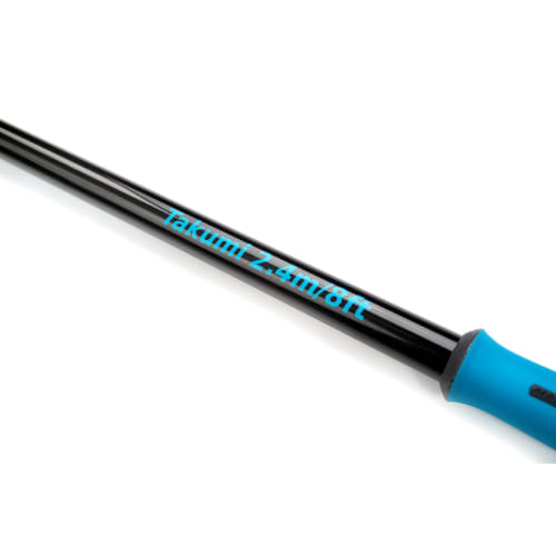 Moreman Professional Glass Cleaning Tool, Takumi Pole, 2.4m (Officially Imported), Black/Blue
