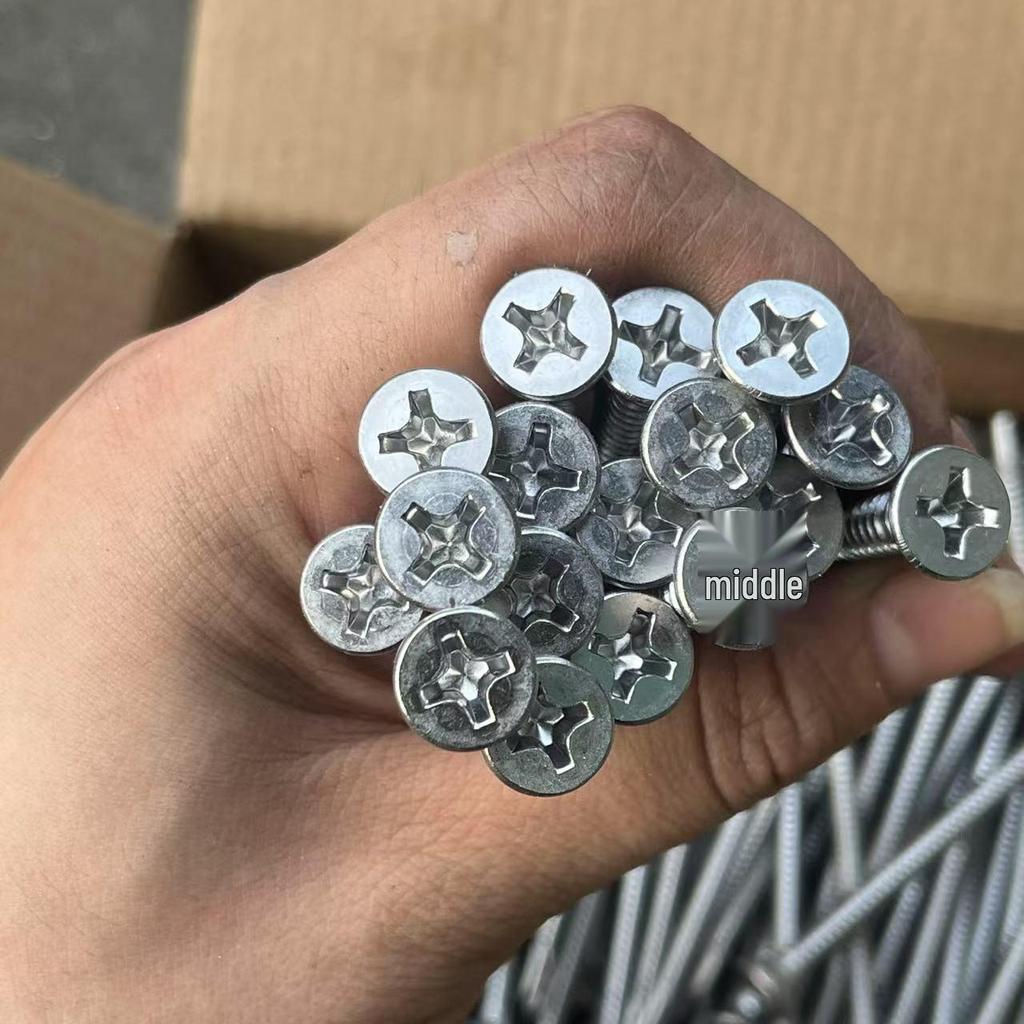 410 Edelstahl Extra Lange Kreuzschlitz Senkkopf Selbstbohrschrauben für Eisen