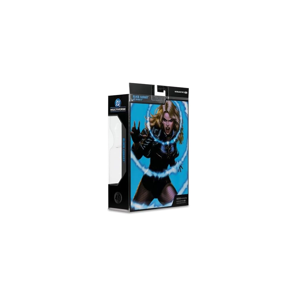 McFarlane Toys DC Multiverse Black Canary Action Figure 7 Inch Collector Edition #54