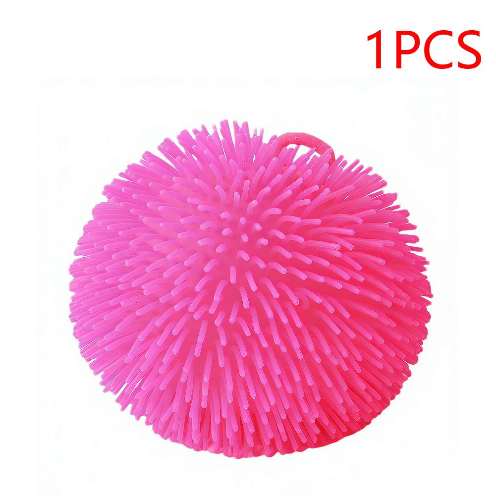 Stretchy Sensory Ball with Lights Stretchable Tentacles Cool Ball 17cm/6.69inch for Boys Girls Ages 3+ Birthday Gifts