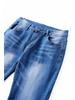 European & North American Women's Elastic Bell Bottom Fringe Jeans