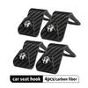 2/4pcs Car Seat Headrest Hook Storage Portable Interior Bracket For Alfa Romeo Giulietta GT 159 147 156 Mito Brera Giulia SpiderRI1