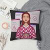Singer Young Miko Square Pillowcase Cushion Cover Pillow Case Throw Pillow Cover for Home Bedroom Car