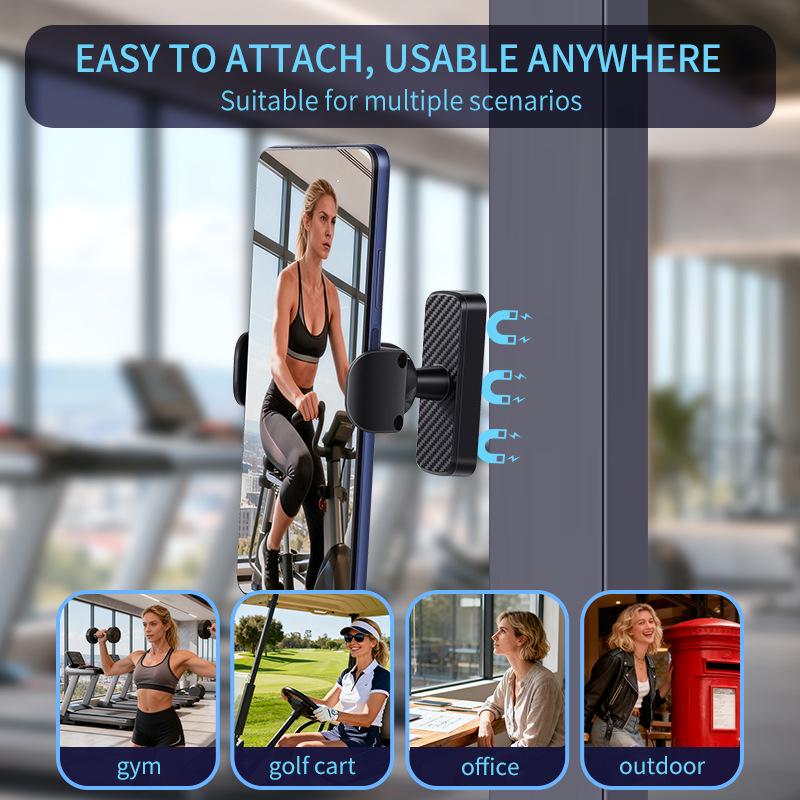 Magnetic Golf Cart Phone Holder for Fitness & Sports