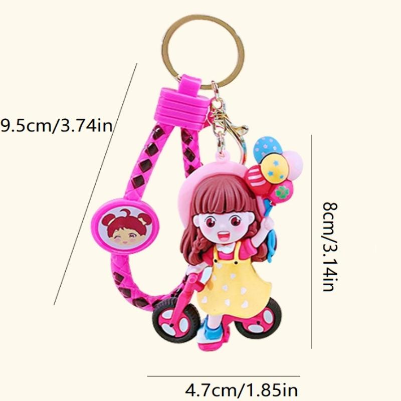 Windmill Couple Doll Keychain Cute Cartoon Kawaii Personalized Couple Gifts For Car Student Backpack