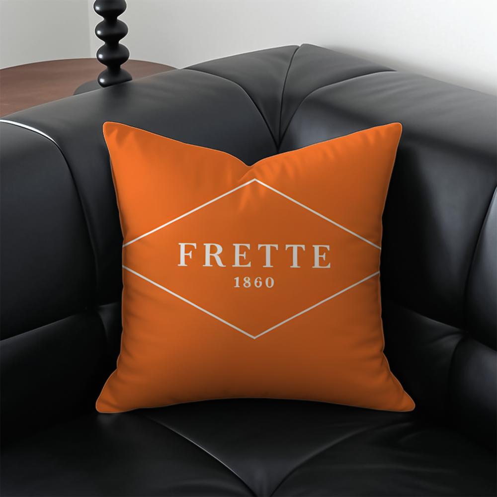 LUXURY moda Italia eleganza casa FFrette Copricuscino Federa Antiacaro Cerniera invisibile peluche setoso cuscino