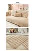 Thickened Non-Slip Flannel Sofa Cushion: High-End, Warm Full-Cover Design