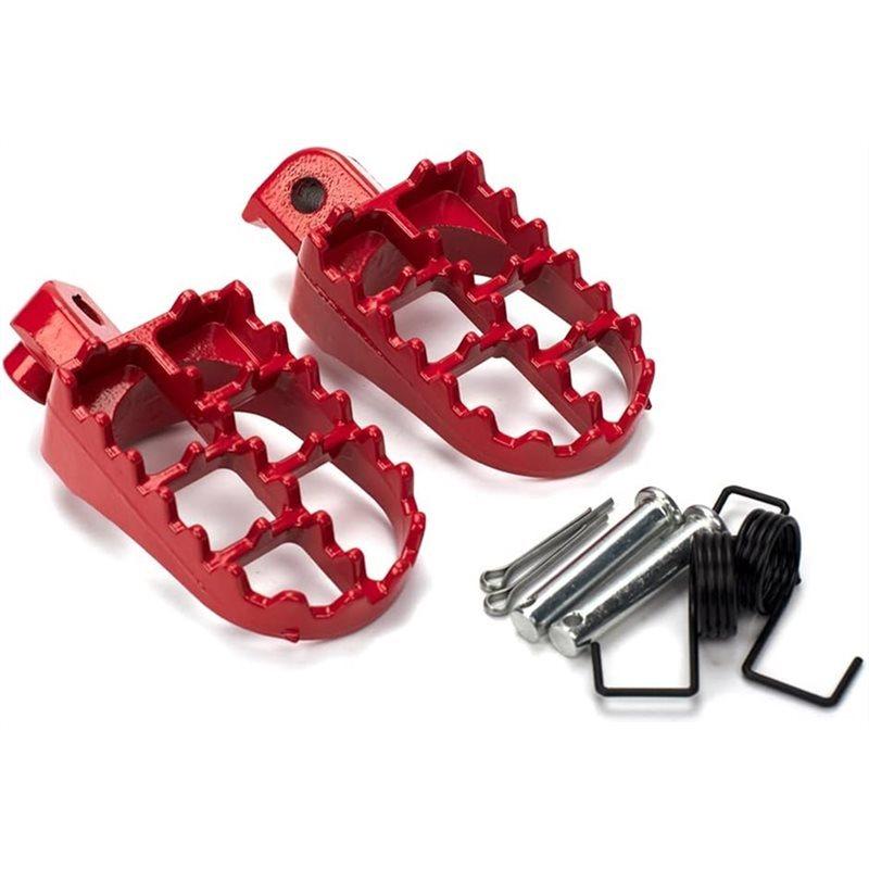 High-Quality Anti-Slip,Iron Foot Pedals, Universal Motorcycle,Beach Bike,Off-Road Vehicle 1Set