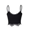 Women's Lace Lace Patchwork Pit Strap V-neck Tank Top