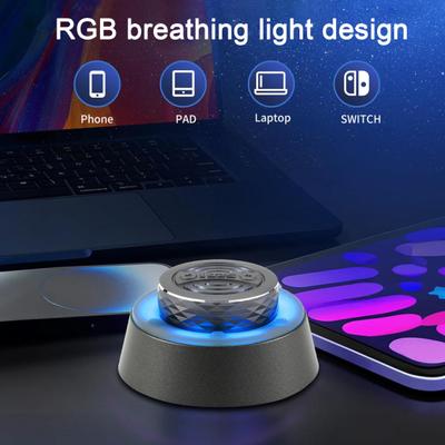 IP67 Waterproof Shower Speaker with Suction Cup Stereo RGB Light Rechargeable Detachable Sound Bathroom Bluetooth-compatible Wireless