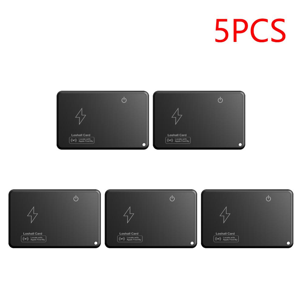 Wireless Charging Wallet Tracker Card Work For Apple Find My App Smart Card Tracker Item Tracker for Luggage Tag Purse Passport