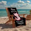 Custom Name Ultra-Soft Beach Towel with Axolotl Theme,Ideal for Pool - Camping, Diving - Perfect Travel Essential, Vibrant Beach Towel.