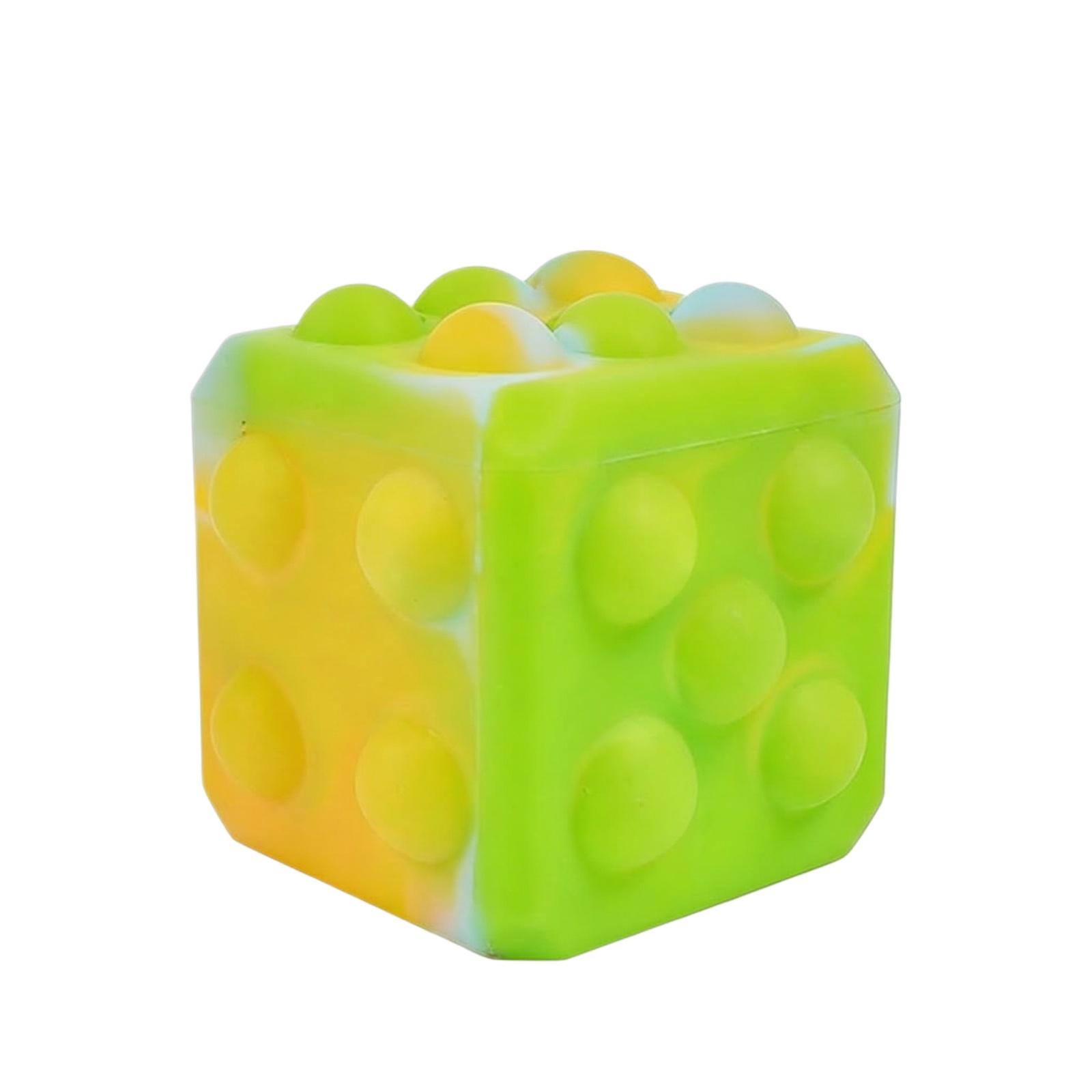 

Square Food-grade Silicone Bubble Decompression Balls One Size