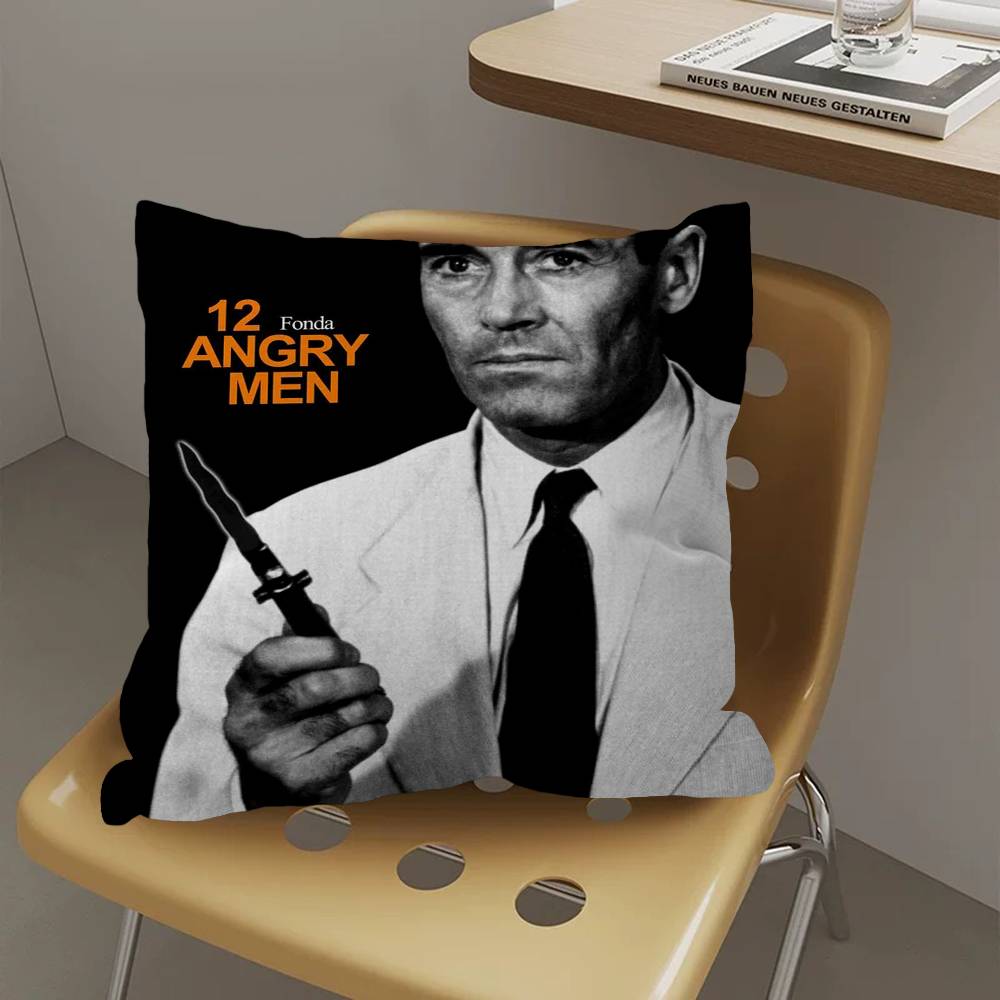 12 Angry Men Movie Stitch Lucky Dragon Pillow Cover Sofa Cushion Cover Home Room Decoration Children Gift