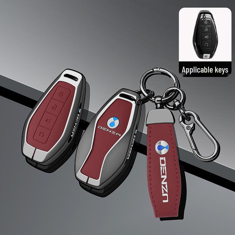 Denza D9, N7, N8, X Key Case and NFC Card Holder Protective Shell with Buckle