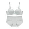 Traceless gathering, secondary breasts underwear, sexy pure desire to support, showing big breathable leopard print, small chest, no steel ring bra