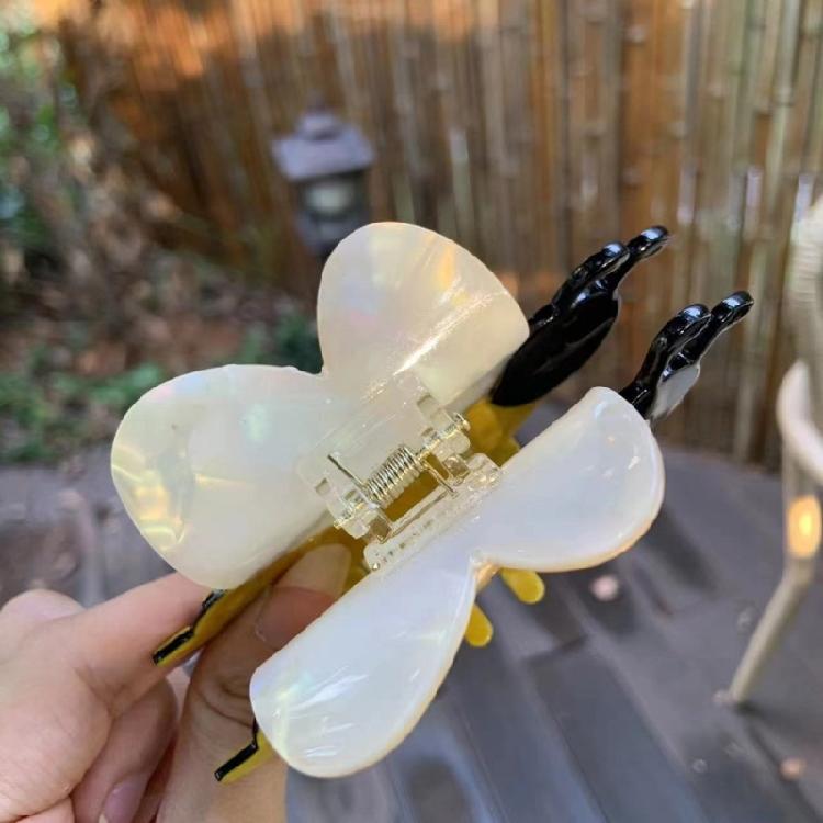 Honeybee Claw Clip for Adult Kids Hair Claw Clip Strong Hair Grip for Hairstyle Ponytail Holder Girl Lovely Hair Decors