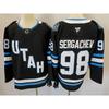 Mens NHL Team Hockey Training Jersey Long Sleeve Fleece Top Utah Grizzlies Columbus Blue Jackets Seattle Kraken