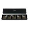 KENBI Chopstick Japanese Cutlery Modern Japanese Set of 5 Rests, Pattern, Rest, Style, Stylish, (Black)