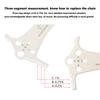 3-in-1 Bicycle Chains Gauge Portable Stainless Steel Bike Chain Wear Indicator Caliper Cycling Parts