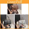 Elegant Pu Small Shoulder Bag With Top Flap Closure For Casual Outings