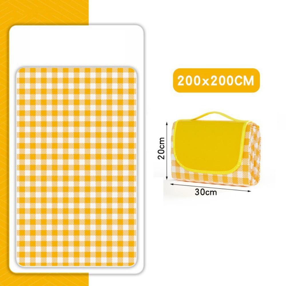 Foldable Design Waterproof Mat Waterproof cloth Portable Mat Durable Picnic Mat  Park