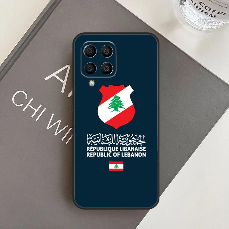 Lebanese Lebanon Flag Case For Samsung Galaxy M15 M35 M55 M56 M36 M16 M06 M31 M13 M33 M53 M12 M32 M52 M14 M34 M54