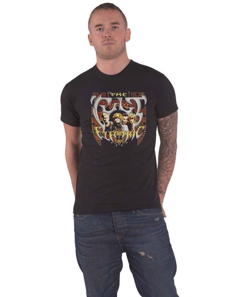 The Cult T Shirt Electric Summer 87 Band Logo Mens Black XXXXL