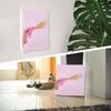 Art Deli Modern Art in Bright Colors Fabric Wall Art Panel phot-1812-002-L, 57 x 57 cm
