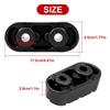Exhaust System Repair 1.77 Inches In Width Muffler Hanger Muffler Hanger For GMC Noise Control Versatile Fitment