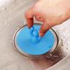 1 Pcs Kitchen Tools Silicone Bathtub Floor Drain Bathroom Accessories Hair Stopper Portable Kitchen Sink Stopper Drain Plug