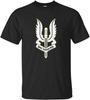 T-shirt Nera Forza Speciale dell'Aria SAS Esercito Britannico UK