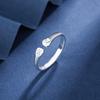 Simple Adjustable Couple Rings - Cute Animal Cartoon Design