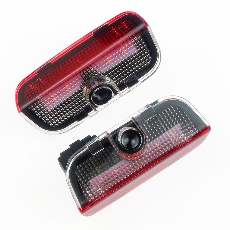 

2X LED Car Door Projector Welcome Ghost Shadow Lights Accessories For VW Passat B6 B7 B8 B9 Touareg Golf 5 6 7 Jetta MK6 MK7 GTI VW Wings