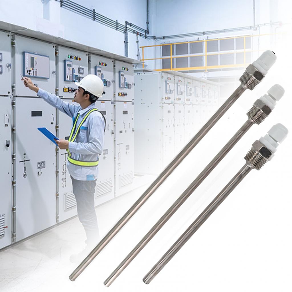 Stainless Steel Thermowell 1/2\NPT Threads For Temperature Sensors Brand New