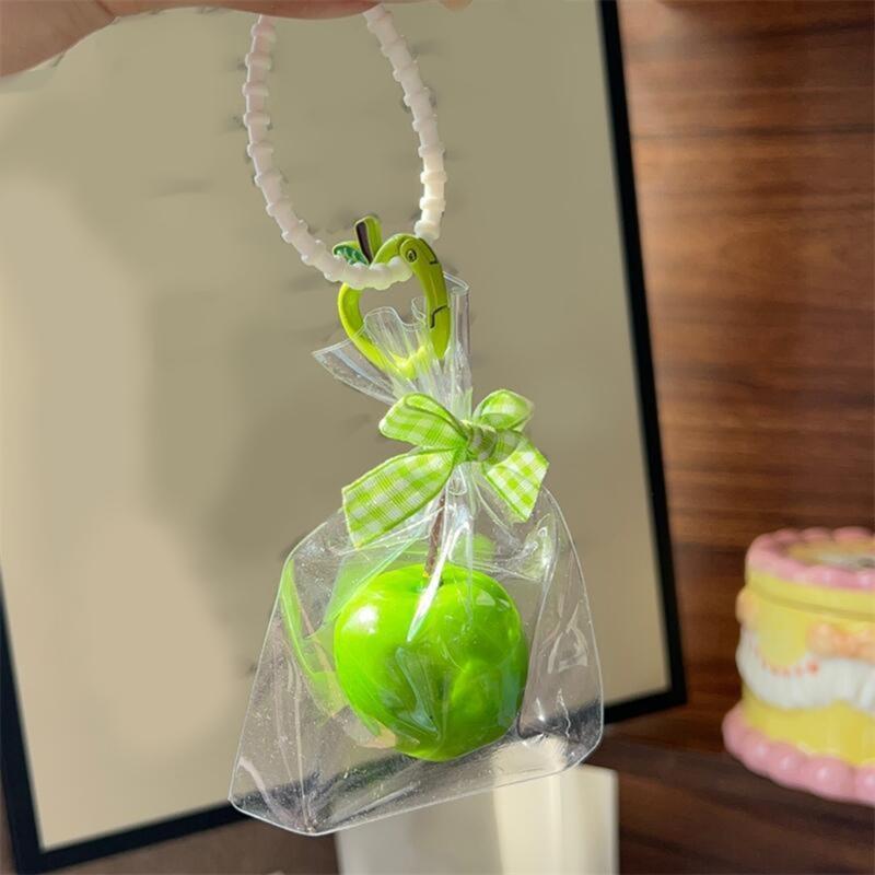 Creative Dopamine Fruit Charm Keychain Symbolizing Joy And Satisfaction For Fashion Accessory And Practical Daily Use
