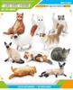 Children's Kitten Model Set: Ragdoll Cat, Lazy Orange Cat, Paw-Up Grey Cat, Sleeping Calico Cat, Lying Siamese Cat Figurines.
