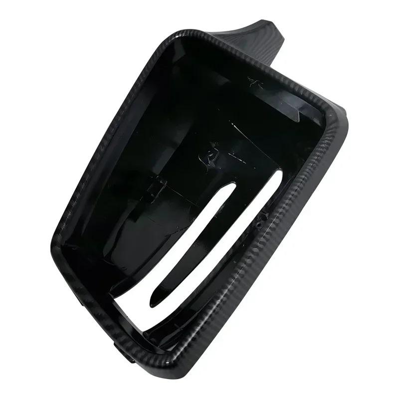 Carbon Fiber Pattern Side Mirror Cover Caps for Mercedes W176 W246 W204 W212 W221 C117 X204 X156 ABS Car Exterior Accessories