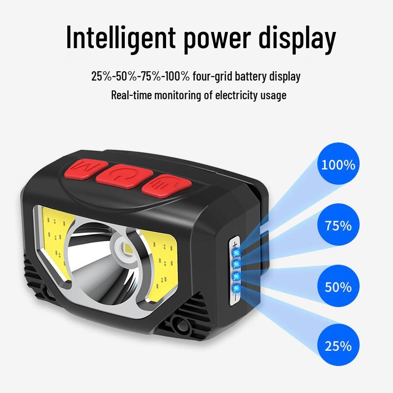 Lishi Rechargeable Sensor Headlamp