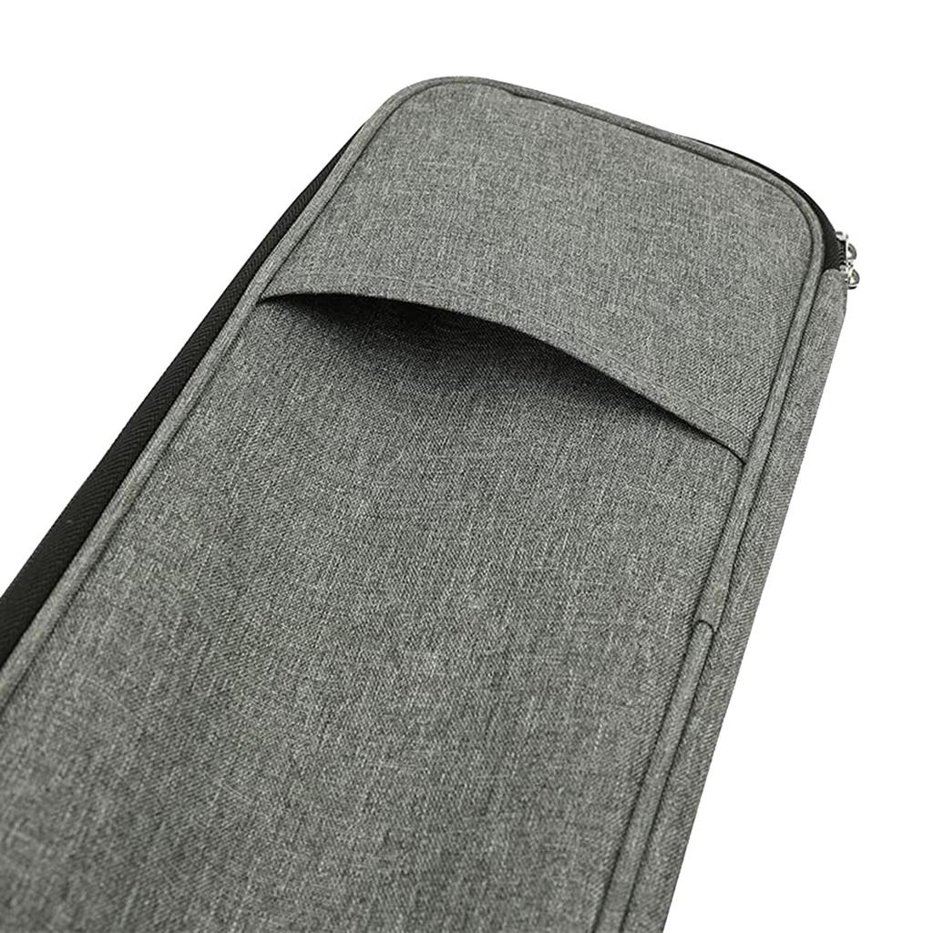 Knitting Needle Case Crochet Hook Case Zipper Storage Bag Crochet Hook Bag for Crochet Needle Knitting Accessories