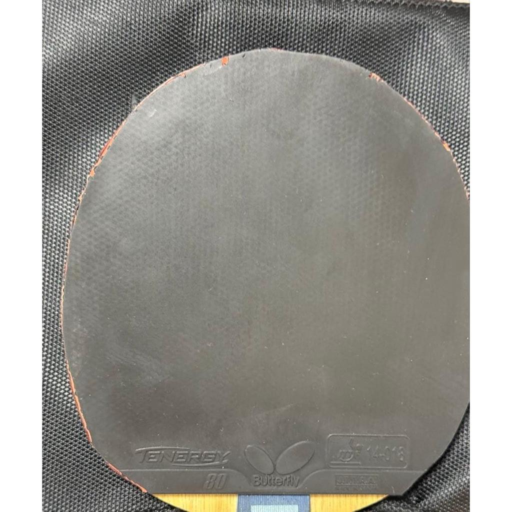 Used Table tennis rubber Tenergy 80 black extra thick