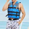 Life Vest with Retractable Seat Belts Reflective Films Life Waistcoat Buoyancy Over 100N Safety Flotation Garment