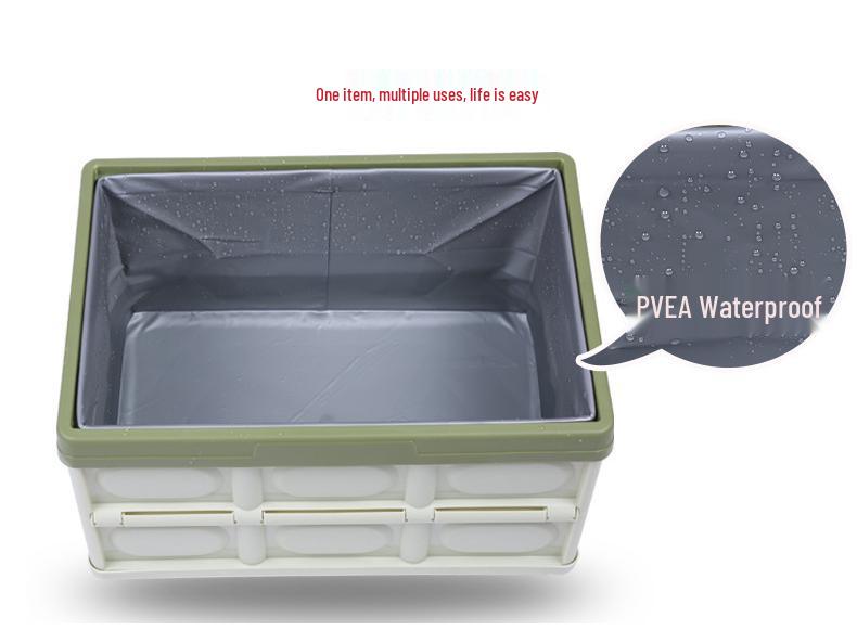Multifunctional Folding Storage Box: Compact Camping Wardrobe & Household Organizer