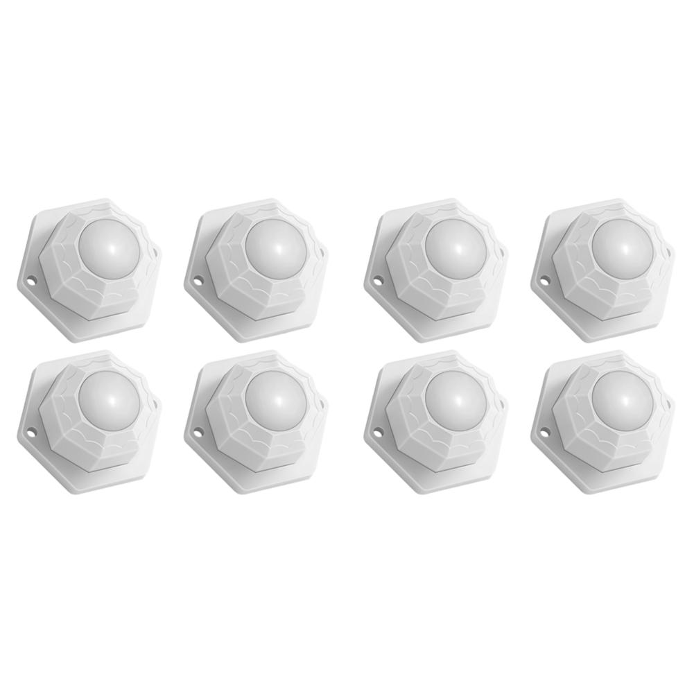 4-16Pcs Self Adhesive Type Mute Ball Universal Wheel 1 Beads Furniture Casters Wheels Stainless Steel Roller Wheel 360° Rotation