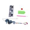Rhinestones Pendant Unique Hippocampus Shape DIY Painting Decorative Ornament Accessories for Window Home Decoration