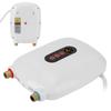 Tankless Water Heater Touch Screen LCD Electric Instant Hot Water Heater Bathroom 220‑240VWhite