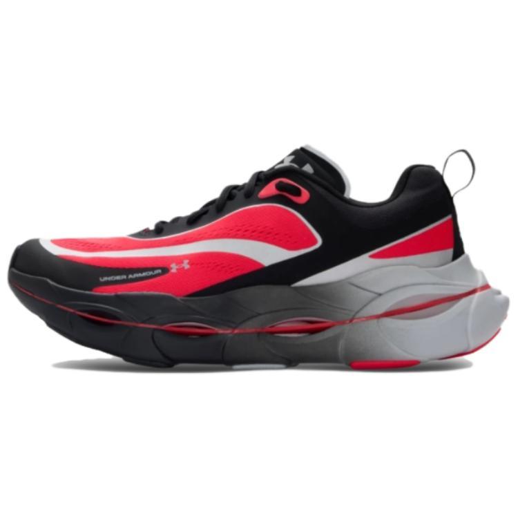 Under Armour Halo Racer Black Racer Red Distant Gray Men 6007641-003 35.5