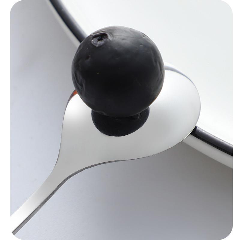 Nádobí na kávu Nádobí z nerezové oceli Hudební nota Kreativní Lžíce na kávu Lžička na mléko Zmrzlina Míchání Dezertní lžíce Nádobí